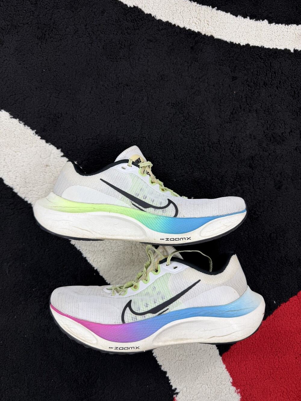 Nike Zoom Fly 5 Mens 8.5 Running Shoes Multicolor Athletic